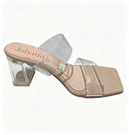 Sandalia mule dorado